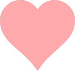 Baby Pink Heart Svg Vector Clip Art - Svg Heart Png