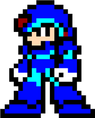 Megaman X Pixel Art Maker - Megaman X 8 Bits Png