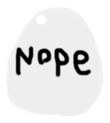 Nope Slime - Circle Png