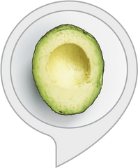 Amazoncom Avocado Facts Alexa Skills - Avocado Half Calories Png