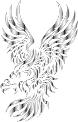 Chromatic No Background Big Image Png - Tribal Eagle Tribal Eagle Tattoo Png