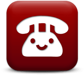 Cartoon Telephone Phone Icon 128687 Icons Etc - Clipart Black Phone Png