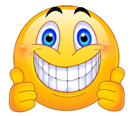 Emoji Feliz Png - Smiley Face Thumbs Up Png