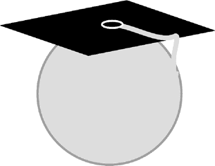 Download School Icon Hat Dot Com Graduation Graduate - Clip Art Graduation Frame Png