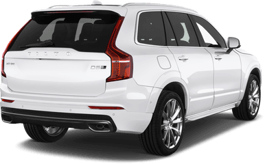 Volvo Xc90 Company Car Side Rear View - Side View Cars Png