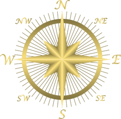Compass Pdf Transparent - North East South West Png