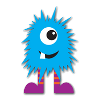 Blue Monster Photo - Free PNG