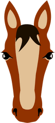 Head Deer Carnivoran Png Clipart - Clipart Cartoon Horse Head