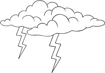 99 Rain Cloud Clipart Free Download In - Horizontal Png