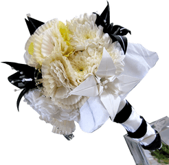 Download Hd Diy Paper Flower Wedding Bouquet Transparent - Bouquet Png