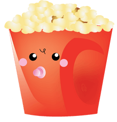 Popcorn Png Clipart 2 Image - Transparent Background Popcorn Cartoon