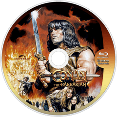 Conan The Barbarian Bluray Disc Image - Conan The Cimmerian Conan The Barbarian Cover Art Png