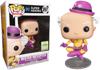 Superman - Mr Mxyzptlk Eccc19 Us Exclusive Pop Vinyl Mr Freeze Glitter Funko Pop Png