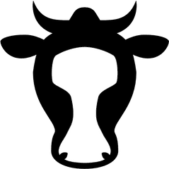 Cow - Logo1 Simply Great Britain Cow Icon Png