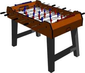 Table Football Clipart Free Download Transparent Png - Foosball Table Clipart