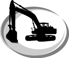 Vector Silhouette Excavator Free Transparent Image HQ - Free PNG