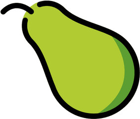 Pear - Emoji Meanings U2013 Typographyguru Pera Emoji Png