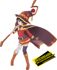 Render Megumin - Megumin And Kazuma Dating Png