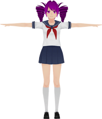 Download Kokona From Yandere Simulator - Yandere Simulator Characters Kokona Png