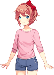 Doki Literature Club Natsuki - Ddlc Png