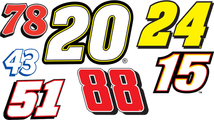 Nascar Number Logo - Logodix Jeff Gordon 24 Png