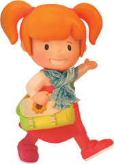 Walk Png Clipart - Girl Walk Cartoon Png