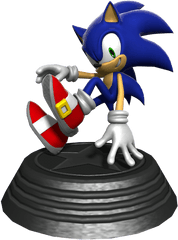 Download Sonic Generations Statue - Sonic Generations Sonic Trophy Png