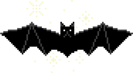 Bat Pixel Art Maker - Emblem Png