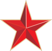 Red Star Png Image