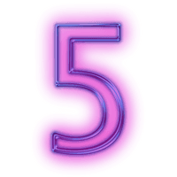 Stylish Number Picture Free Clipart HD - Free PNG