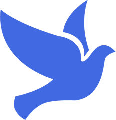 Royal Blue Bird 2 Icon - Free Blue Bird Icon Png