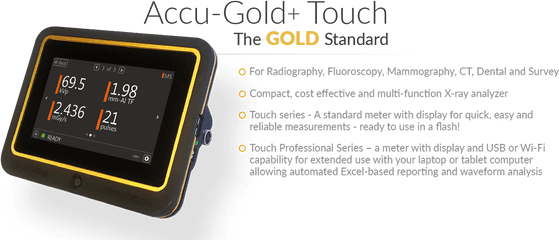 Accu - Goldtouchbanner Mediscientific Feature Phone Png