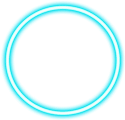 Download Neon Light Tumblr Circle - Circle Png