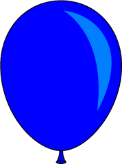 Blue Balloon Clipart - Clipart Blue Balloon Png