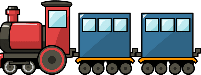 Steam Locomotive Clip Art - Train Clipart Png