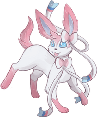 Hd Sylveon Transparent Png Image - Shiny Sylveon 500x500 Pixels