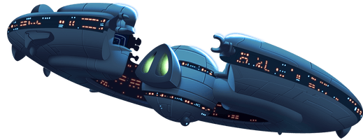 Spaceship Clipart - Free PNG