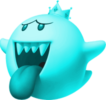 Mario Boo Super Bros King - Free PNG