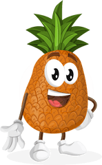 Pineapple Vector Png Cartoon - Pineapple