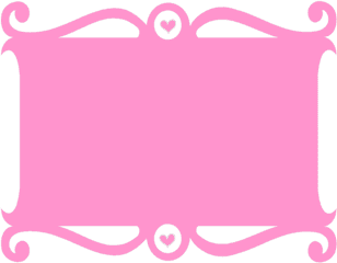 Hot Pink Frame Transparent U0026 Png Clipart Free Download - Ywd Vector Frame Rosa Png