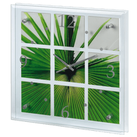 Wall Green Clock HD Image Free - Free PNG