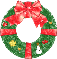 Christmas Wreath - Christmas Wreath No Bg Png