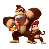 Donkey Toy Primate Country Kong Diddy Returns - Free PNG