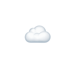 Download Free Png White Computing Cloud - Cloud Emoji Png