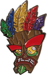 Download Crash Glitter Aku Mask - Aku Aku Png