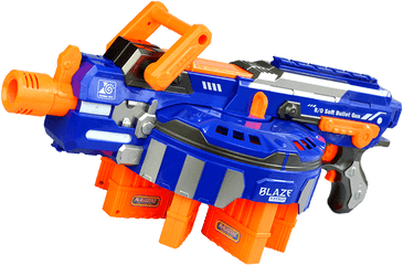 Usd 6038 Electric Burst Toy Gun Soft - Gun Can Fire Bullet Building Sets Png