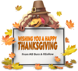 Happy Thanksgiving 2019 Myrtle Beach Marketing Agency - Cartoon Png