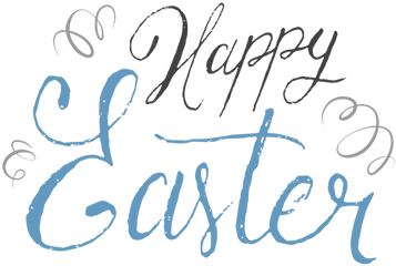 Happy Easter Pen Confetti - Happy Easter Png Vetor