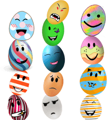 Roblox Face Eggs Collors Picsart - Smiley Png