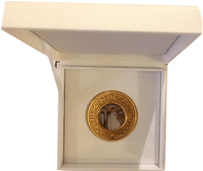 Medallion In Leather Box - Medal Png